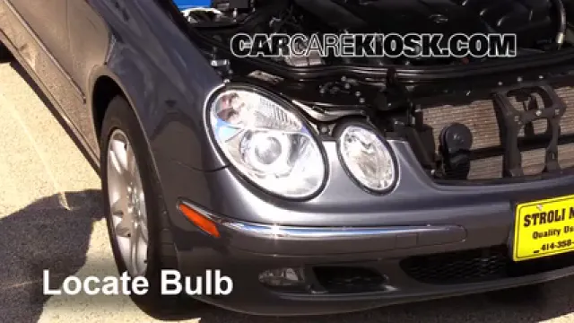 2005 Mercedes-Benz E320 CDI 3.2L 6 Cyl. Turbo Diesel Lights Turn Signal - Front (replace bulb)